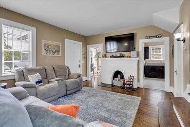 Living Room with Fireplace