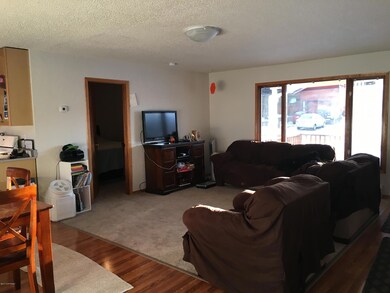 Living room with front window