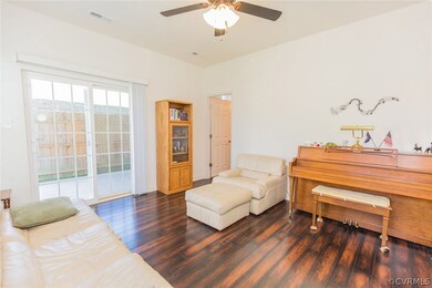 Basement bedroom/rec room with attached full bath