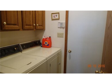 Laundry area from kitchen to garage