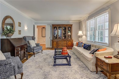 Living Room - plantation shutters