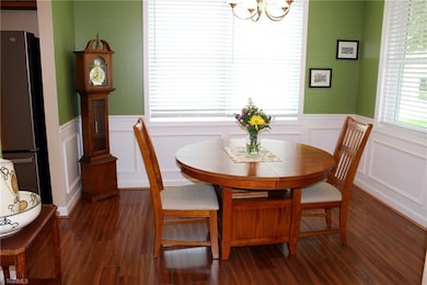 View of dining room from foyer