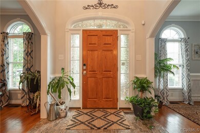 Looking back to front door