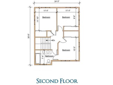 2nd Floor Plan.