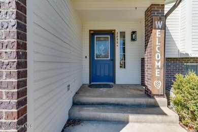 Covered front porch