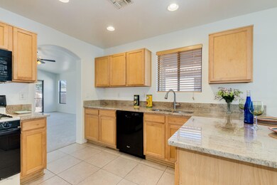 Kitchen with New GRANITE
