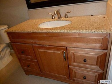 Newly remodeled Master Bathroom with granite counter tops