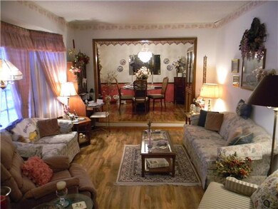 View from entry way into formal living room and fo