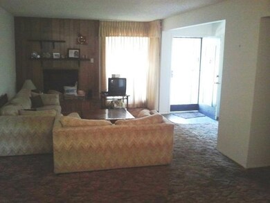 Living Room. foyer entrance to living ar