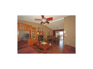 Living Room opens to Kitchen