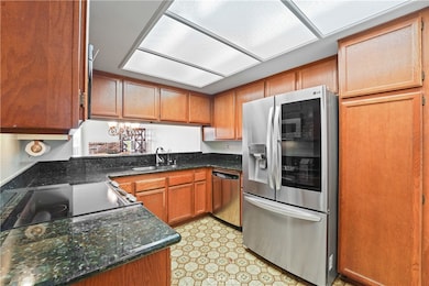 kitchen to dining view