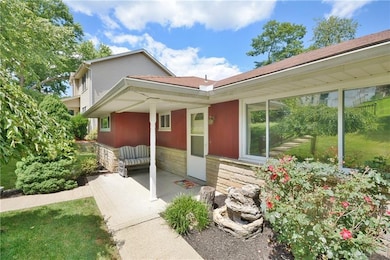 A level entry to the front door provides easy acce