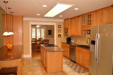 Granite, stainless and an island here, too!