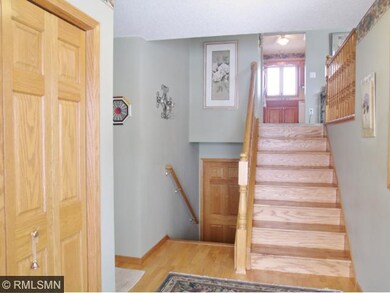 Take just a few steps up the gleaming hardwood sta