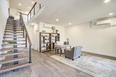First floor into study or office.