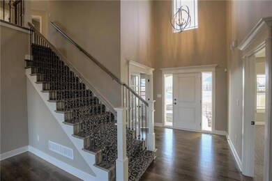 Front foyer with high ceiling.