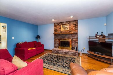 View of Family Room From Entry