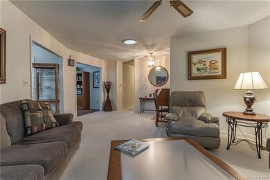 This home has great flow - living spaces are open 