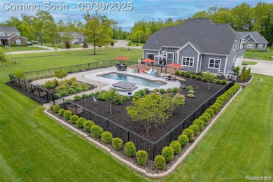 Back of Home with Pool