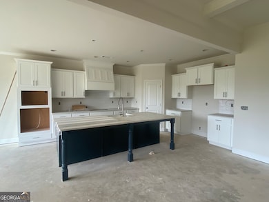 Actual photo of the kitchen