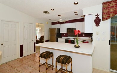 Kitchen View with Closet Pantry