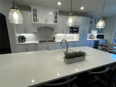 Huge island, great work space for the chef to prep