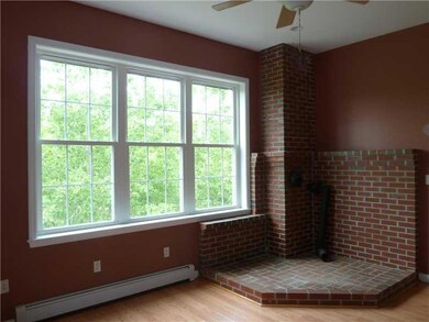 Living Room. Wood stove hook-up