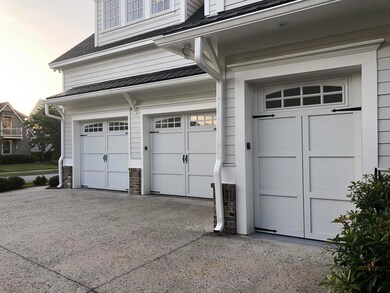2 car garage + golf cart garage