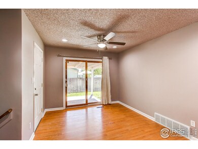 dining room with patio entrance