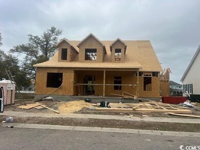 View of property in mid-construction