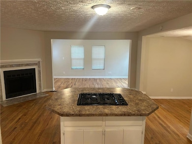 view out from kitchen