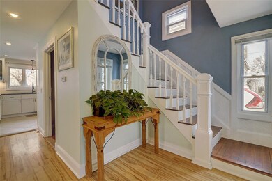 Entry with view to kitchen