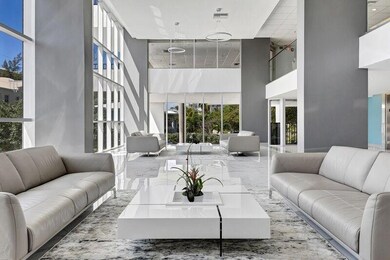 Modern lobby area.