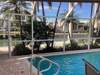 POOL AREA LOOKING OVER THE CANAL
