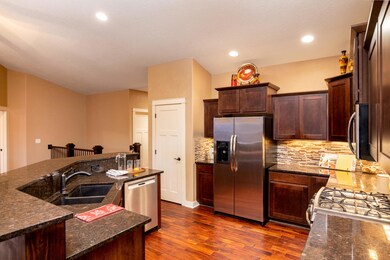 Kitchen from dining