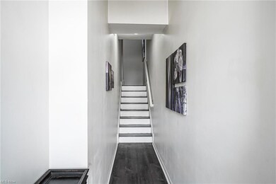 Entry way in the townhome.
