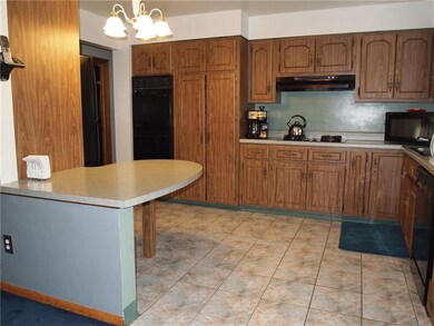 This wonderful kitchen features a built in double 