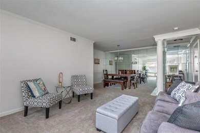 View of dining room - from living room.