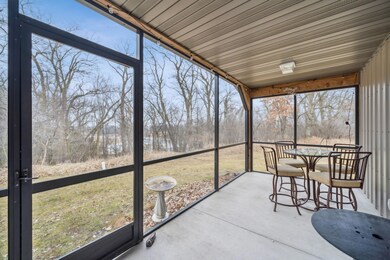 Screened porch