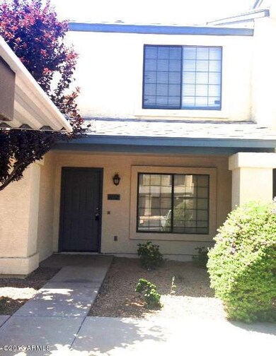 Front of Two-story Townhouse