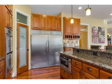 Huge side by side refrigerator/freezer.