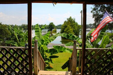 Back Porch Lawn and Water View
