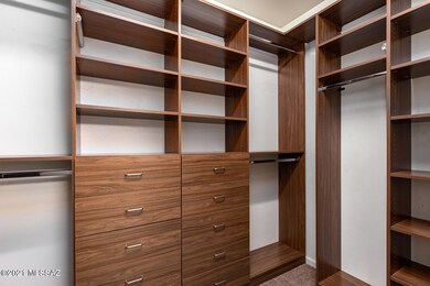 Perfectly crafted California closet.