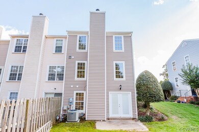 Rear view, patio, new French doors, separate entra