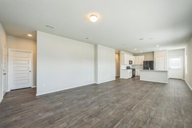 Unfurnished living room featuring recessed lighti