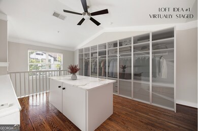 Idea #2: virtually staged as a luxury closet