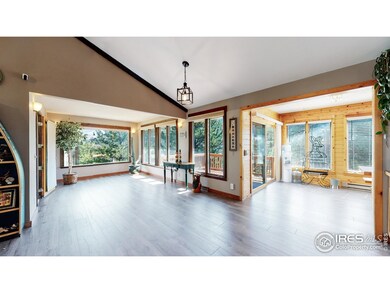 Bringing the outside in with all the big windows. These face north and east for wonderful morning sunshine.