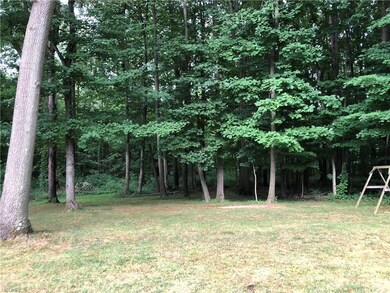 View of backyard - metro parks own the land behind