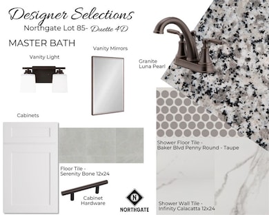 Designer Selections for Lot 85 - All plans, pricin