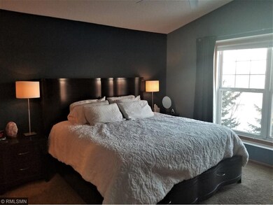 Spacious master bedroom.